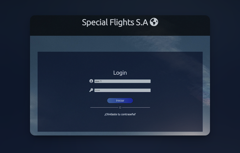 Sistema de Planificación y Seguimiento de Operaciones de Vuelo